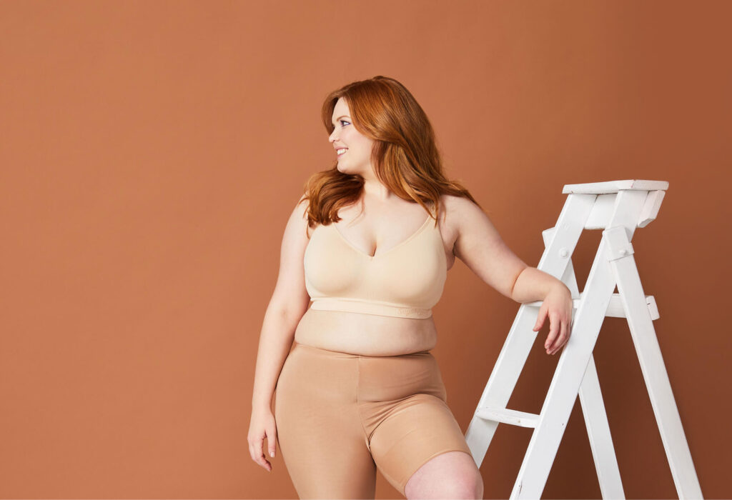 basic bralette - beige