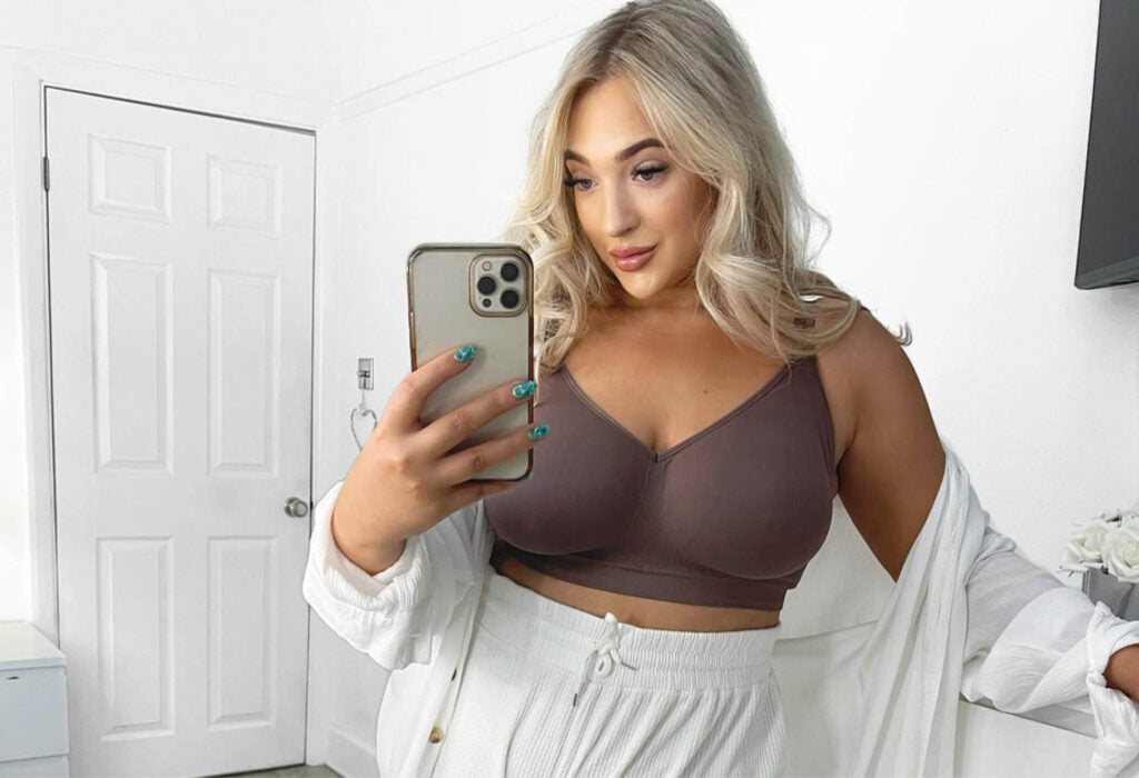 basic bralette - cocoa
