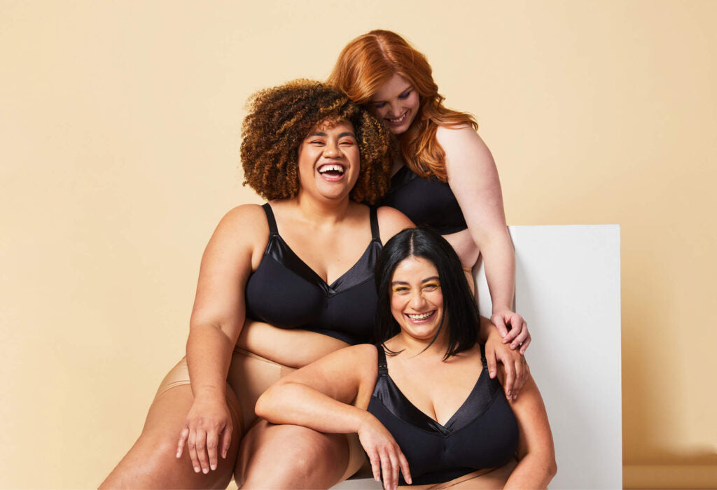 women wearing posh bralettes