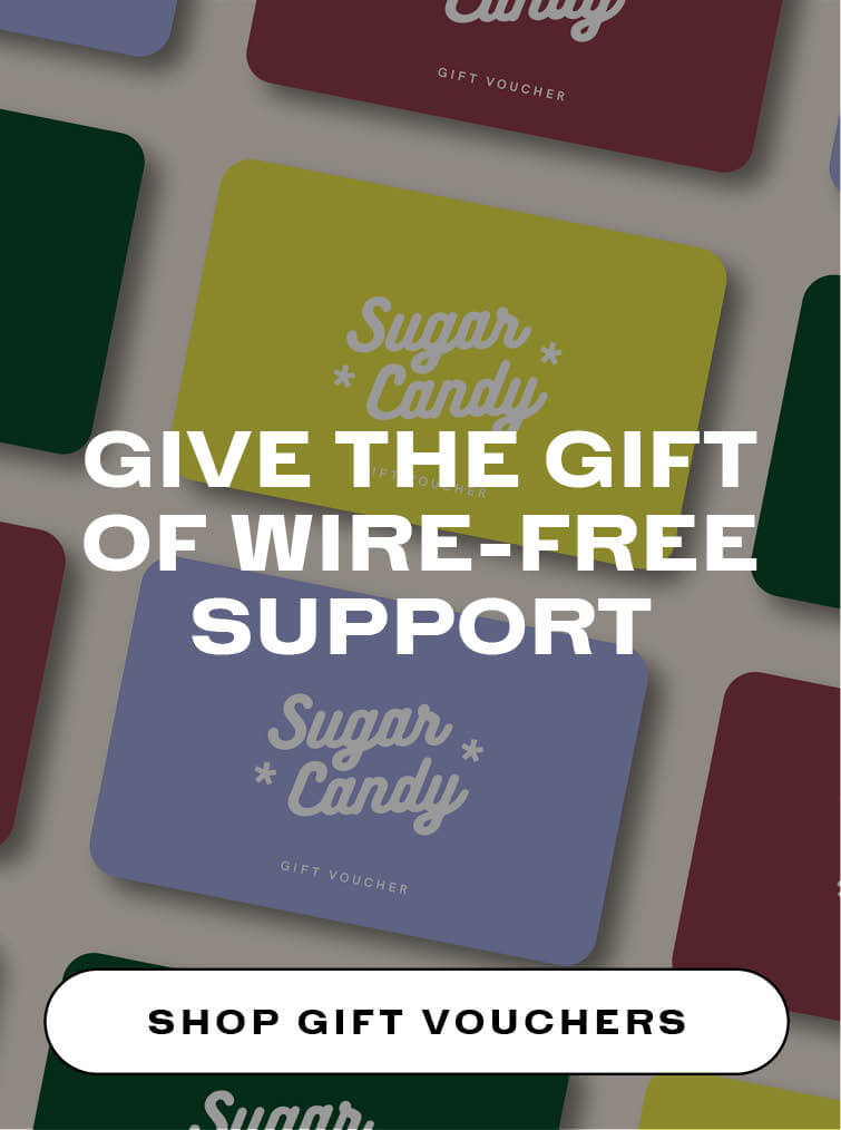 WireFree Bras for Big Boobs Sugar Candy