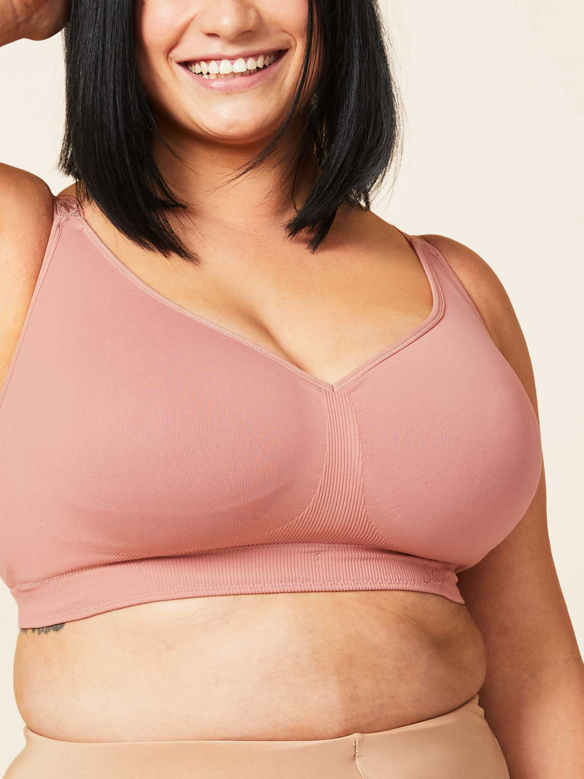 Sugar Candy Crush Fuller Bust Seamless F-Hh Cup Wire-Free Nursing Bra – Big  Girls Don't Cry (Anymore)